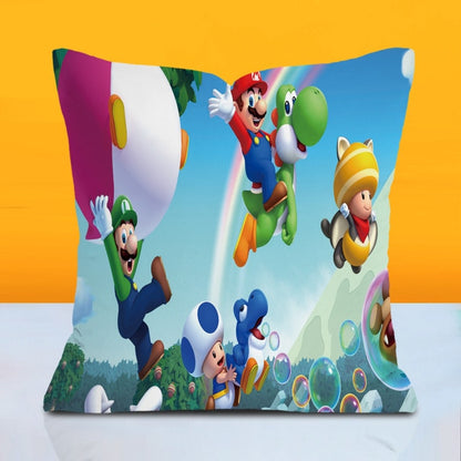 Super Mario Bros Pillow with Cover