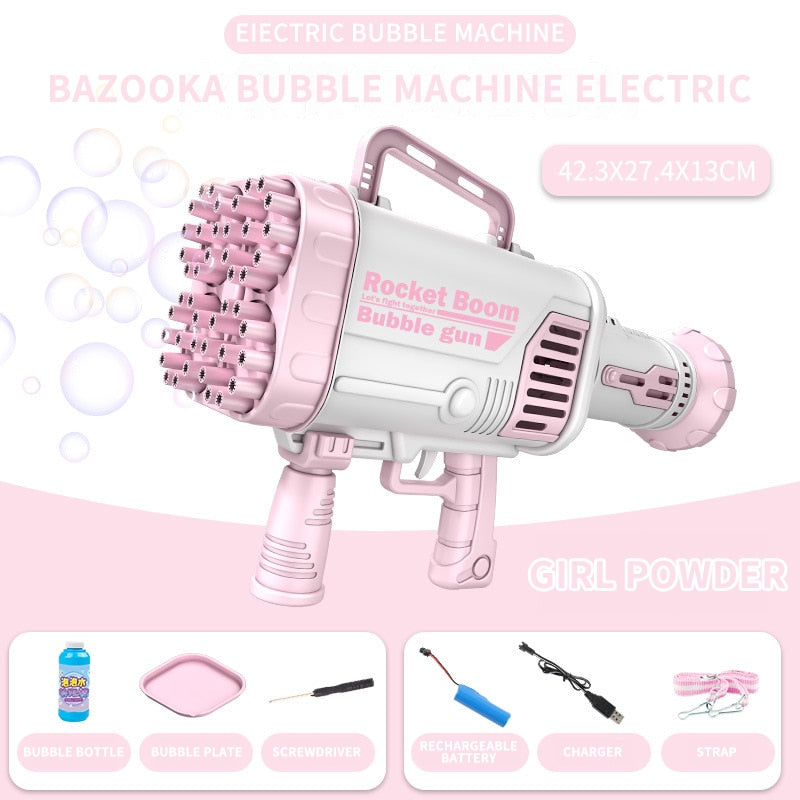 Electric Bubble Gun